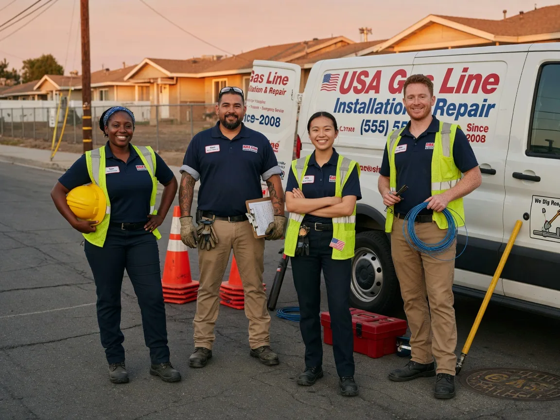 Gas Line Installation company in Malvern, OH